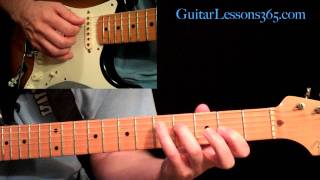 Red Hot Chili Peppers - Under The Bridge Guitar Lesson Pt.1 - Intro &amp; Verse One