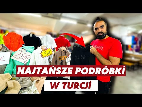 ROZBIERAJĄ SIĘ NA BAZARZE BY KUPIĆ TURECKIE PODRÓBKI ZA 5 EURO 🫣 POLAKÓW MASA, WSZYSCY BĘDĄ MODNI 😂
