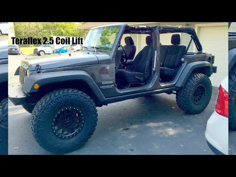 Teraflex 2.5 Coil Lift Kit Review & Shout outs!