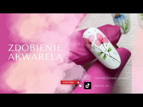Szybki sposób na zdobienie przy użyciu akwareli 🩷🎨