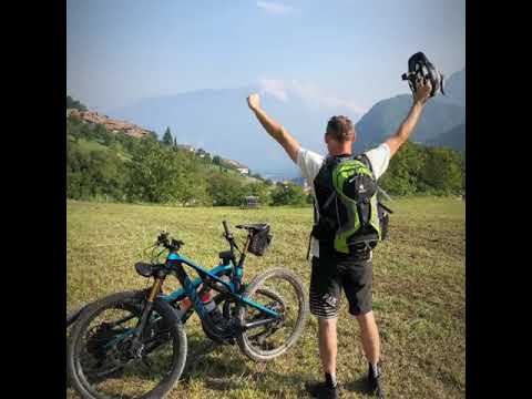 Alpencross 2020 Albrechtroute Schlussetappe Teil 2 Ankunft am Lago