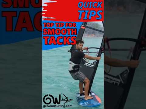 top tip for smooth tacks. #windsurfing #getwindsurfing #tack #howto #windsurf