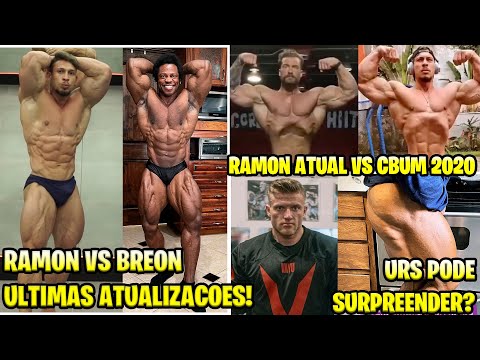 RAMON ATULIZACAO DE SHAPE COMPARADA A CBUM! BREON ATUALIZA RAMON SE DA MELHOR? URS PODE SURPREENDER!