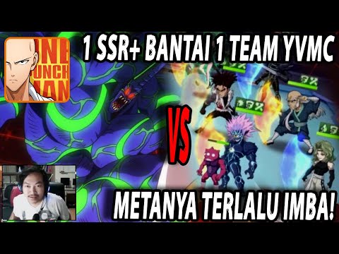 🔥TERLALU IMBA!! 1 VS 6 ITU NYATA [KABUTO SSR+ BANTAI 1 TEAM YVMC] - ONE PUNCH MAN:The Strongest
