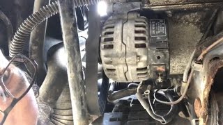 Mercedes alternator removal and refitting - SLK R170 Restoration Video 22