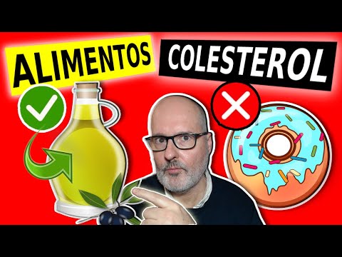 CÓMO BAJAR EL COLESTEROL DE FORMA NATURAL (MEJORES y PEORES ALIMENTOS)