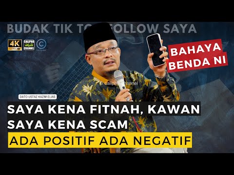 DATO USTAZ KAZIM ELIAS -  BENDA NI BAHAYA DAN JANGAN SAMPAI BENDA NI JADI SAHAM MASUK NERAKA