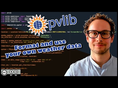 Pvlib Python 07 Preprocess External Data