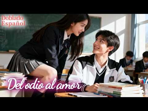 【Doblado Español】Del odio al amor: el chico más frío de la escuela cayó por ella💗
