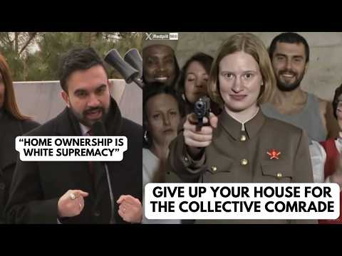 Zohran's newest comrade said THIS about white families owning homes...