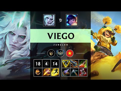 Viego Jungle vs Nunu & Willump: Triple Kill, Godlike - VN Challenger Patch 14.24