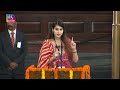 Mahira Khan Speech On Youth Parliament In Sansad Bhavan
