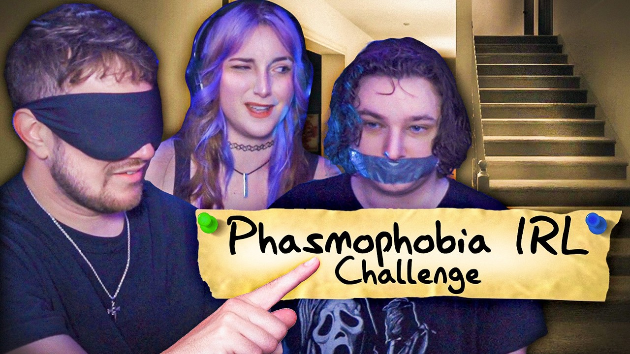 Playing Phasmophobia IRL With Split Controls