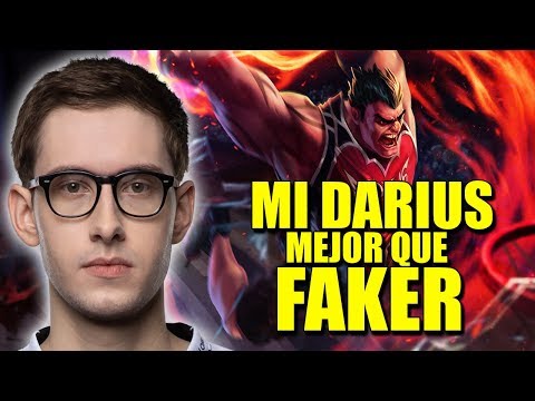 BJERGSEN JUGANDO DARIUS MID COMO FAKER - STREAM EN ESPAÑOL