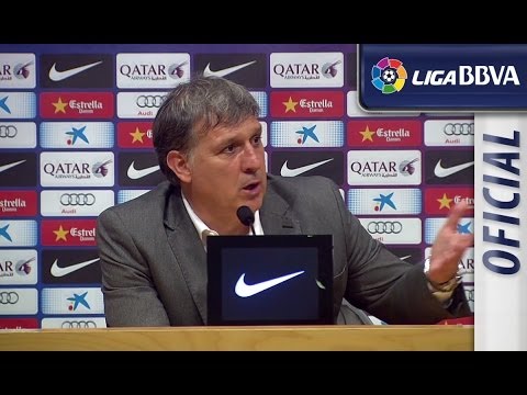 Press Conference Tata Martino after FC Barcelona (2-1) Athletic Club - HD