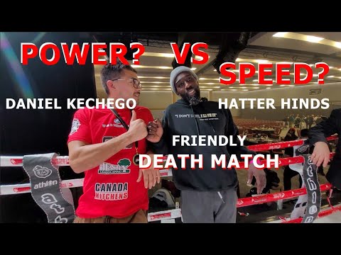 Friendly Death Match | Daniel Kechego vs Hatter Hinds | Road to One #muaythai #friends #deathbattle