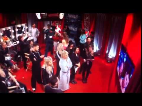 Red Room reaction during Janel and Val freestyle