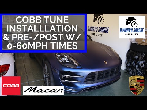 COBB Tune (Stage 1 OTS) on Porsche Macan Turbo (95B1)