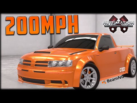 Building An Incredibly Fast Ute!! Automation - BeamNG