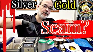 Buying Silver and Gold is a Scam? My Local Silver & Gold dealer talks!