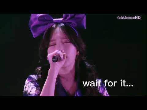 YOUNGHEUN HITTING SNSD TAEYEON'S HIGH NOTE ON VLIVE!!! | BLACKSWAN