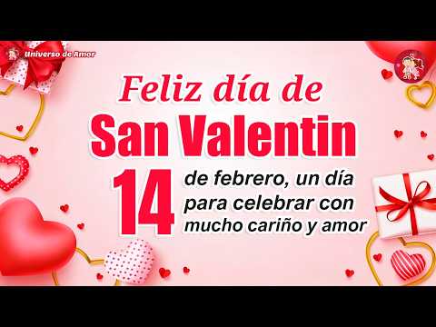💖 FELIZ DÍA DE SAN VALENTÍN, AMOR DE MI VIDA 💌 Este video es para ti con todo mi corazón TE AMO