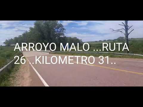 ARROYO MALO. R 26..CERRO LARGO.K 31...recorriendo mi paisito...( ep 18 )