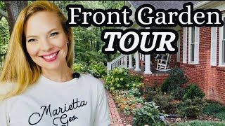 🌸August Front Garden Tour