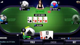 World Series of Poker – WSOP Free Texas Holdem Gameplay