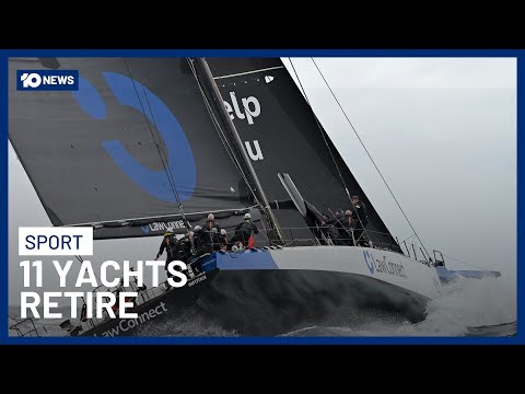 Sydney To Hobart Race Hit Hard As 12 Yachts Retire After Rough First Night | 10 News