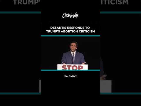 DeSantis Responds to Trump Criticism