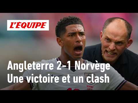 Angleterre 2-1 Norvège : Une victoire entachée par le clash Bellingham-Tuchel ?