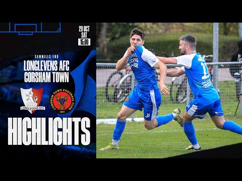 Longlevens AFC 1 V 1 Corsham Town FC - Hellenic Premier Match Highlights