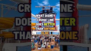Here's what Disney Cruise Line does better than anyone else! #cruise #shorts