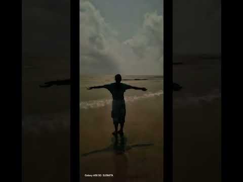 parikhi beach in moonlight