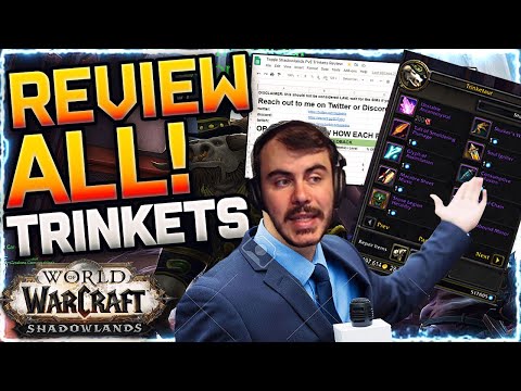 💡PvE Trinkets are nuts? Trinket Review: Crowd Sourcing Testing! Shadowlands Beta | #GTRACING# 2020