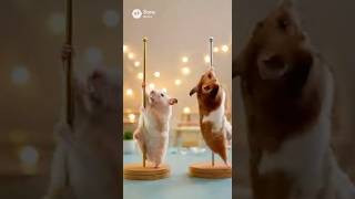 【癒し】ハムポールダンス