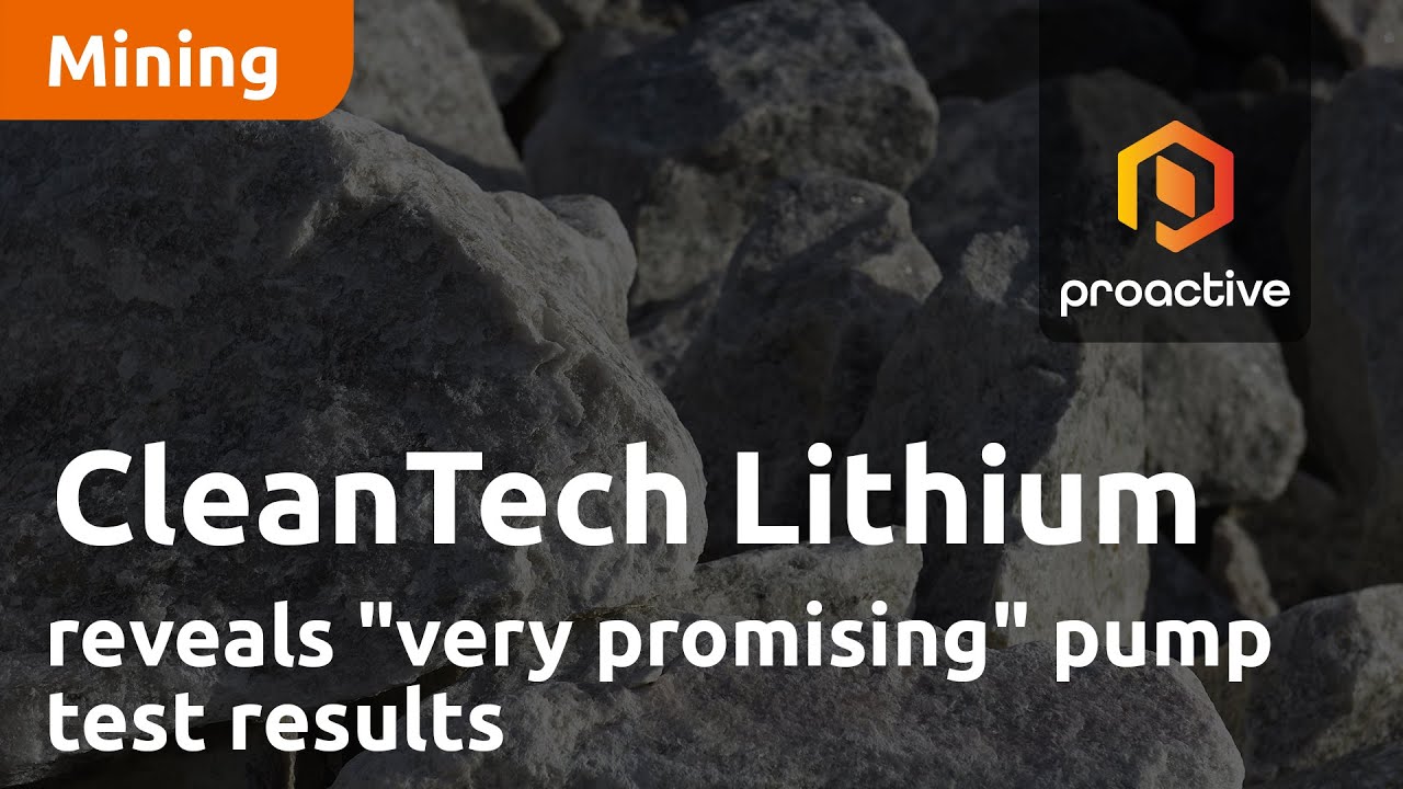 CleanTech Lithium reveals "very promising" pump test results