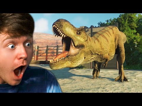 JURASSIC WORLD REBIRTH T-REX vs EVERY DINOSAUR! - Jurassic World Evolution 2