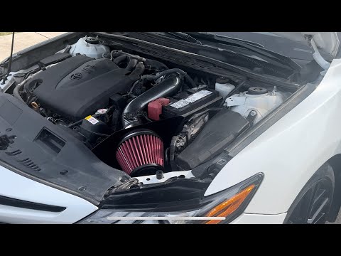AEM Cold Air Intake for the Camry XSE V6 + Tinted taillights (JET SOUNDING CAMRY?!?)