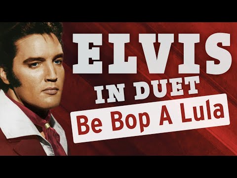 Elvis Presley in duet • Be Bop A Lula • 1956 [HD]