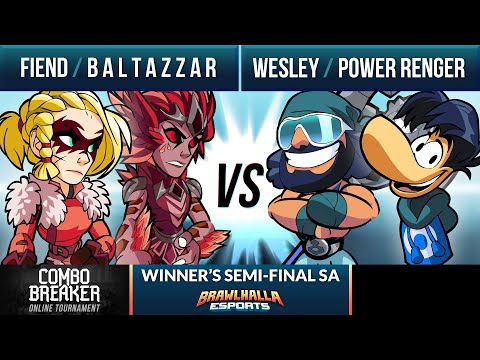 Fiend & B A L T A Z Z A R vs Wesley & Power Renger - Winner's Semi-Final  Combo Breaker 2020 - 2v2