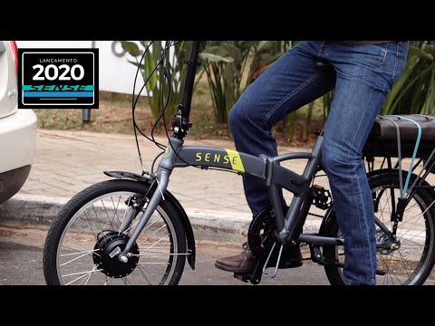 Vídeo - Bicicleta Elétrica Dobrável Sense Easy 2020