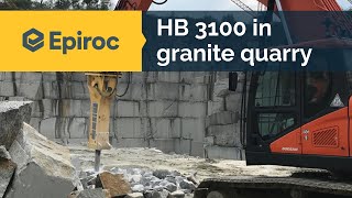 Гидромолот Epiroc HB3100   Гидромолот Epiroc HB3100