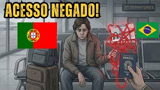 ACABOU O SONHO EM MORAR EM PORTUGAL! PORTA FECHADA DE PORTUGAL PARA BRASILEIROS! ENTENDA!!