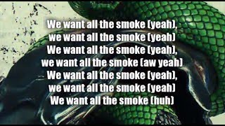 Future &amp; Young Thug - All da Smoke (LYRICS)