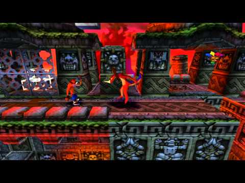 Crash Bandicoot 100% Walkthrough HD - Part 11: Sunset Vista