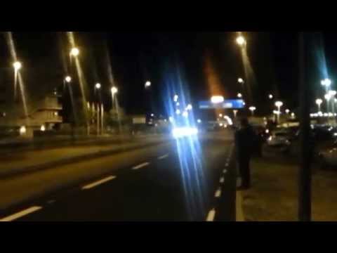 Streetrace in Helsingborg, Sweden.