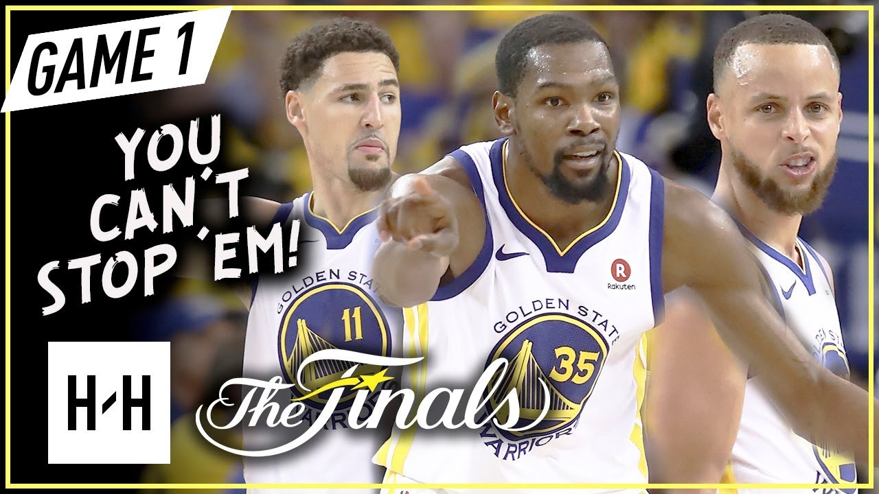 Warriors BIG 3 Full Game 1 Highlights vs Cavaliers (2018 NBA Finals) - Stephen Curry, Durant & Klay!