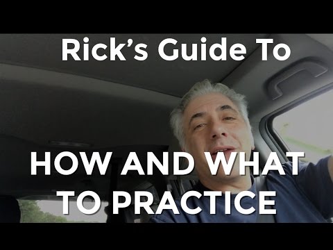 Music Lesson - How and What To Practice On Your Instrument